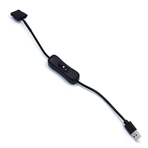 Haodream USB Bis 3-Pin / 4-Pin PWM 5V USB Lüfter Lüfter Netzteil Adapterkabel Für Case Lüfter Adapter Anschlusskabel Mit Einschaltschalter Haodream USB Bis 3-Pin / 4-Pin PWM 5V USB Lüfter Lüfter Netzteil Adapterkabel Für Case Lüfter Adapter Anschlusskabel Mit Einschaltschalter von Haodream