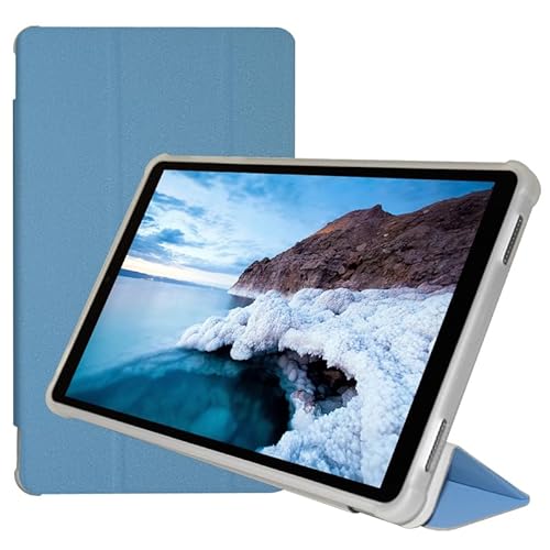 Haofun Hülle Kompatibel mit ALLDOCUBE iPlay 60 Mini, Multi-Winkel Ständer Cover, Schlanke Schutzhülle mit Auto Schlaf/Aufwach, Umfassender Schutz, Blau von Haofun