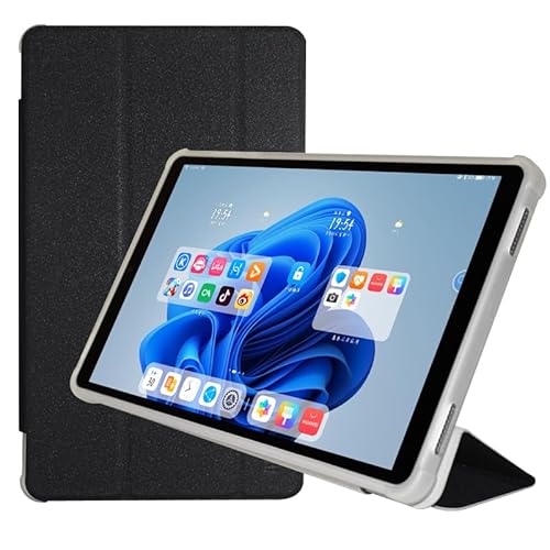 Haofun Hülle Kompatibel mit ALLDOCUBE iPlay 60 Mini, Multi-Winkel Ständer Cover, Schlanke Schutzhülle mit Auto Schlaf/Aufwach, Umfassender Schutz, Schwarz von Haofun