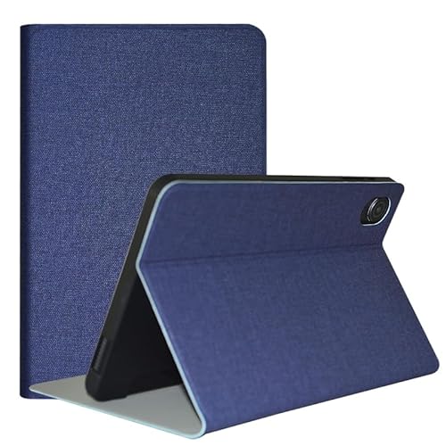 Haofun Hülle Kompatibel mit ALLDOCUBE iPlay 60 Mini Pro/60 Mini Turbo, Ultra Dünn PU, Schlanke und leichte Flip Case, Angenehm zu Berühren und Umfassend Geschützt, Blau von Haofun