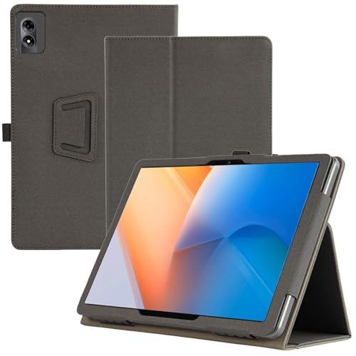 Haofun Hülle Kompatibel mit Blackview Tab90 WiFi/Tab 90/Tab9 WiFi/Tab 16 Pro/TABWEE W90, leichte Flip Case, Rückseite Abdeckung Klappständer, Schutzhülle mit Handschlaufe, Schwarz von Haofun
