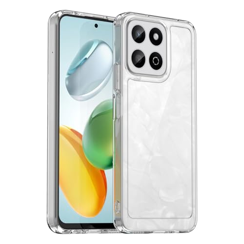 Haofun Hülle Kompatibel mit Honor 200 Smart 5G Handyhülle, Unzerbrechlich Schutz Cover, PC Ultra dünn, Stoßfest Case, Staubdicht Ganzkörper Schutzhülle für Honor 200 Smart [ Crystal Clear ] von Haofun