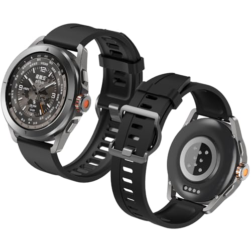 Haofun 22mm Armband Kompatibel mit Xiaomi Watch S4 Sport/ S4/ S3/ S2/ 2/2 Pro für Damen Herren, Atmungsaktives Weiches Silikon ErsatzArmband - Mode schwarz Haofun 22mm Armband Kompatibel mit Xiaomi Watch S4 Sport/ S4/ S3/ S2/ 2/2 Pro für Damen Herren, Atmungsaktives Weiches Silikon ErsatzArmband - Mode schwarz von Haofun