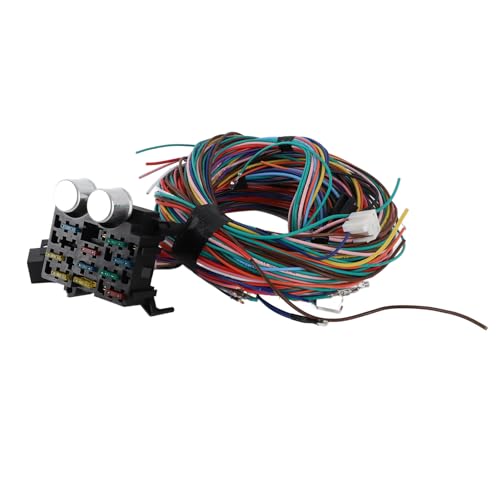 12 Circuit Automotive Liring Kabelbaum Kit Langlebige Multifunktionale Heiße Stangensandwagen für Rattenstangen von Haofy