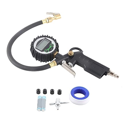 200psi Reifeninflator mit LCD -Bildschirmmessgerät für Cars Bikes Sportbälle - Aluminium Edelstahl Abs Gummi -Messing von Haofy