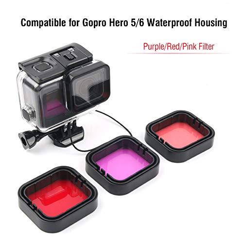 3pcs 5/6 Unterwasser -Tauchfilter, die Rote und Blaue Farben Wiederherstellen, Bildklarheit Verbessern, Ideal für 5 Bis 25 M Tiefes Wasser, Geeignet für Unterwasservideo und Fotografie Geeignet 3pcs 5/6 Unterwasser -Tauchfilter, die Rote und Blaue Farben Wiederherstellen, Bildklarheit Verbessern, Ideal für 5 Bis 25 M Tiefes Wasser, Geeignet für Unterwasservideo und Fotografie Geeignet von Haofy