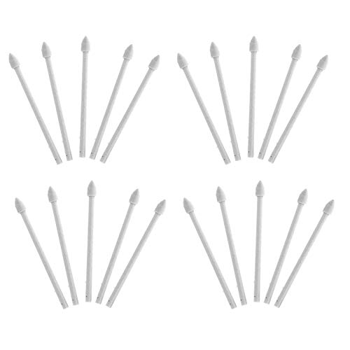 Anmerkung 10 Plus Schreiben Stiftnibs Teile Hochwertige Ersatztipps 20pcs+4pcs Nadel+4pcs Pinzetten aus ABS -Material (White) von Haofy