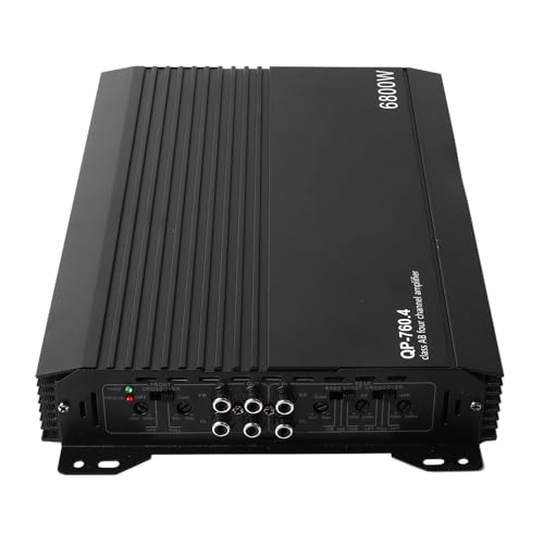 Auto-Stereo-Verstärker, 4-Kanal-Auto-Endstufe, Aluminiumlegierung, Hohe Wärmeableitung. Mit Beschichteten Anschlüssen, Hochleistungskondensatoren Mit Doppelspulentransformator Auto-Stereo-Verstärker, 4-Kanal-Auto-Endstufe, Aluminiumlegierung, Hohe Wärmeableitung. Mit Beschichteten Anschlüssen, Hochleistungskondensatoren Mit Doppelspulentransformator von Haofy