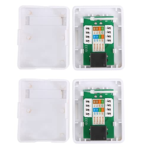 Ein-Port-Mount-Box Cat6 RJ45 Oberflächenmontagekasten mit Eingebauten Schrauben für die Kommunikationsbuchseanschluss Ein-Port-Mount-Box Cat6 RJ45 Oberflächenmontagekasten mit Eingebauten Schrauben für die Kommunikationsbuchseanschluss von Haofy