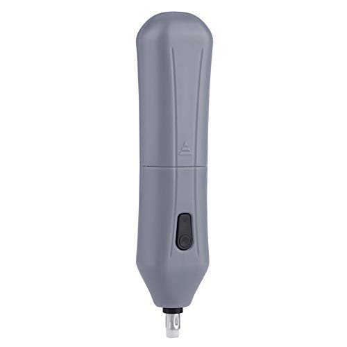 Elektrischer Batteriebetriebener Bleistift Eraser | Kompakt und Sicher | Zum Zeichnen von Liebhabern | Langlebiger Kunststoff | Grau, Rosa (GRAY) von Haofy