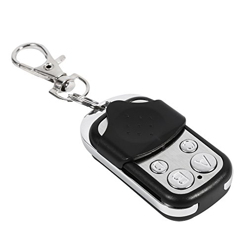 Fernbedienungs Schlüsselanhänger, Universal Cloning Wireless Alarm Fernbedienungs Schlüsselanhänger für Garagentor-Tor 433 MHz von Haofy