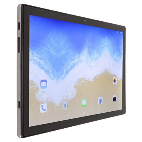 Haofy Büro-Tablet, HD-Tablet 5800 MAh, 10,1 Zoll, 8 GB RAM, 128 GB ROM, Dual-Kamera, Octa-Core-CPU, 5 G WLAN, für Reisen (EU-Stecker) von Haofy