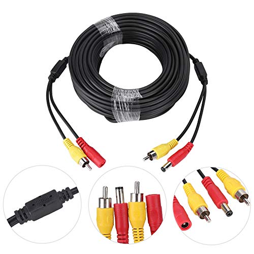 Haofy DC -Autoüberwachung Kabel Geeignetes Plug- und Spielüberwachungstechnik Ideal für Black 10m (20m) von Haofy