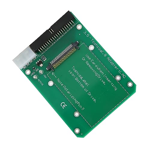Haofy IDE-auf-IDE-SSD-Adapterkarte, IDE 50-polig auf IDE 40-polig, Langlebige Leiterplatte, Professionelle, Einfache Installation, IDE-SSD-Adapterkarte für 1,8-Zoll-IDE-Mikrolaufwerk von Haofy