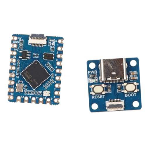 Haofy Mikrocontroller-Entwicklungsplatine, Dual-Prozessor RP2040, Multifunktions-GPIO-Pins, Winzige Entwicklungsplatine mit FPC-Kabel für Zuhause Haofy Mikrocontroller-Entwicklungsplatine, Dual-Prozessor RP2040, Multifunktions-GPIO-Pins, Winzige Entwicklungsplatine mit FPC-Kabel für Zuhause von Haofy