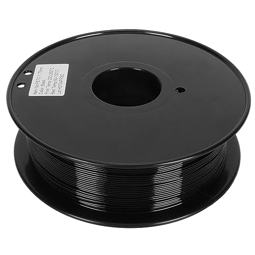 Haofy PETG-Filament, Durchmesser 1,75 Mm, 1 Kg, 2,2 Lbs Spule, 3D-Druck, PETG-Filament für 3D-Drucker (Schwarz) von Haofy