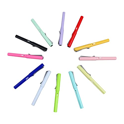 Haofy Schreiben von Tintenbleistiften Fließend, 12pcs Plastikstift mit Radiergummi für Unbegrenztes Schreiben, Glattes und Sauberes, Einfach aus Dem ErasingEffortlosen, Breitem Metallclipscure Haofy Schreiben von Tintenbleistiften Fließend, 12pcs Plastikstift mit Radiergummi für Unbegrenztes Schreiben, Glattes und Sauberes, Einfach aus Dem ErasingEffortlosen, Breitem Metallclipscure von Haofy