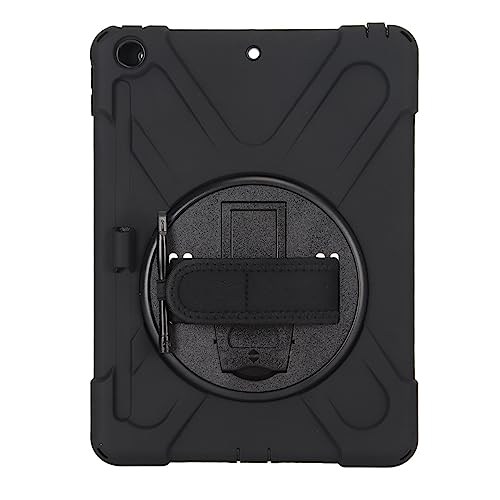 Haofy Tablet-Hüllen, Tablet-Tastaturhüllen, Perfekte Passform, Stoßfester Fallschutz mit Schultergurt Zum Austausch (Schwarz) von Haofy