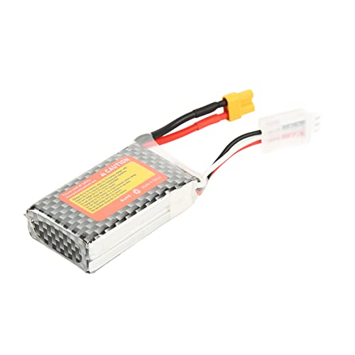 High Power 850mAh 7,4V 45C Lipo -Batterie mit XT30 -Stecker für FPV RC Racing Car Quadcopter, Ersatzzubehör für RC Auto Amateur High Power 850mAh 7,4V 45C Lipo -Batterie mit XT30 -Stecker für FPV RC Racing Car Quadcopter, Ersatzzubehör für RC Auto Amateur von Haofy