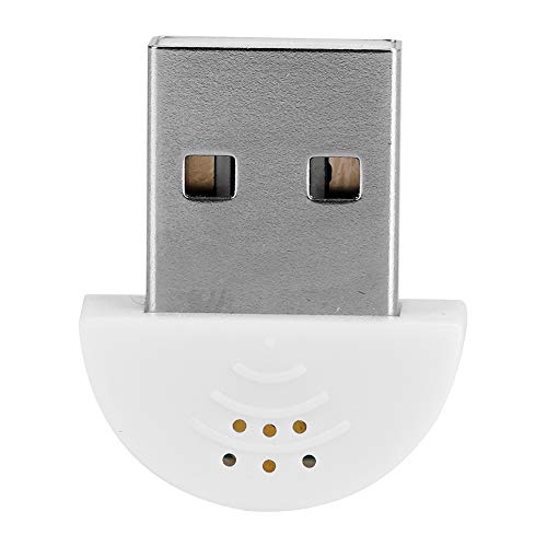 Hochempfindliches -USB-Mikrofon, Plug-and-Play-Design, Rauschunterdrückungstechnologie, Omnidirektionales Mikrofon mit Leistungsstarker Kompatibilität für Laptop, PC oder Mac mit Skype, Chat, (WHITE) Hochempfindliches -USB-Mikrofon, Plug-and-Play-Design, Rauschunterdrückungstechnologie, Omnidirektionales Mikrofon mit Leistungsstarker Kompatibilität für Laptop, PC oder Mac mit Skype, Chat, (WHITE) von Haofy