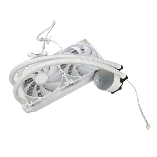 Hochleistungs -Aluminium Silent RGB Flüssige CPU -Kühler Lüfter Dual Wasser Kühlung für Computer Laptop Hochleistungs -Aluminium Silent RGB Flüssige CPU -Kühler Lüfter Dual Wasser Kühlung für Computer Laptop von Haofy