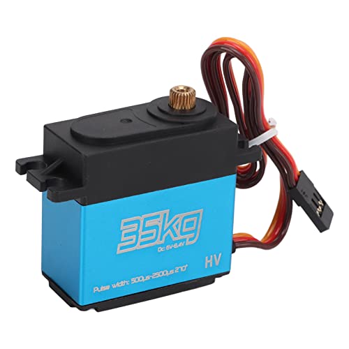 Hochleistungs -Coreless Motor Servo für RC -Auto 35 Kg Metal Gear Digitales Servo für 1/8 1/10 /12 Fernbedienungsfahrzeuge Hochleistungs -Coreless Motor Servo für RC -Auto 35 Kg Metal Gear Digitales Servo für 1/8 1/10 /12 Fernbedienungsfahrzeuge von Haofy