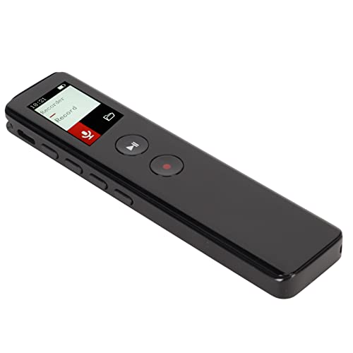 Kleines Tonbandgerät, Rauschunterdrückung, Sprachrekorder, 5.0, Voice-to-Text, 200-mAh-Akku, Löschaufzeichnung mit Freisprecheinrichtung für das Klassenzimmer (32 GB) von Haofy