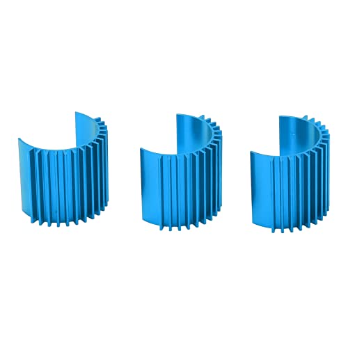 Präzisions -CNC Verarbeitet 370 Motor Kühlkörper Anodierter Oberflächenkühler für WPL C14 RC -Auto (BLUE) von Haofy
