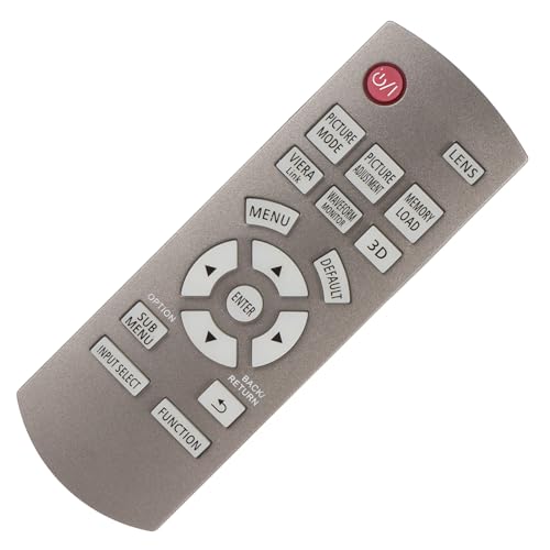 Projector Fernbedienung Komfortabler Grip -Ersatz für PT AE7000 AE8000, Breite Kompatibilität für das Heimkino Projector Fernbedienung Komfortabler Grip -Ersatz für PT AE7000 AE8000, Breite Kompatibilität für das Heimkino von Haofy