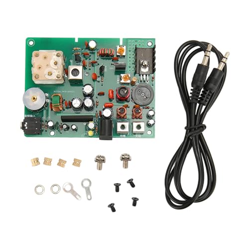 Radio-Mittelwellensender, Radio-Mittelwellen-AM-Sender DIY-Sender-Kit 530-1600 kHz Schallverstärkung 9V2A für CD-Player Radio-Mittelwellensender, Radio-Mittelwellen-AM-Sender DIY-Sender-Kit 530-1600 kHz Schallverstärkung 9V2A für CD-Player von Haofy