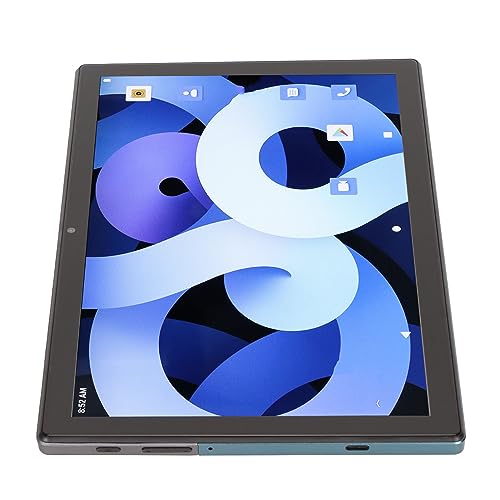 Tablet, 4G LTE Vorne 8 MP Hinten 16 MP 10,1 Zoll Smart Tablet 12 GB RAM 512 GB ROM für Video Zum Lernen (Blau) von Haofy