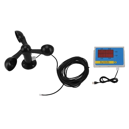 Tower Crane Anemometer Windgeschwindigkeit Alarm USB 3 Lüfterblätter Genauige Aluminiumlegierung Stromausfall Speicher Windanemometer 220 V, Windgeschwindigkeitsgenauigkeit 0,3 für die Wetterstation Tower Crane Anemometer Windgeschwindigkeit Alarm USB 3 Lüfterblätter Genauige Aluminiumlegierung Stromausfall Speicher Windanemometer 220 V, Windgeschwindigkeitsgenauigkeit 0,3 für die Wetterstation von Haofy