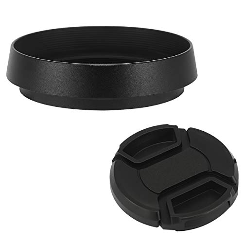 Haoge LH-LQ Gegenlichtblende aus Metall mit Deckel für Leica Q Q2 Q3 q3-43 Q-P QP Typ 116 Typ116 Kamera schwarz Haoge LH-LQ Gegenlichtblende aus Metall mit Deckel für Leica Q Q2 Q3 q3-43 Q-P QP Typ 116 Typ116 Kamera schwarz von Haoge