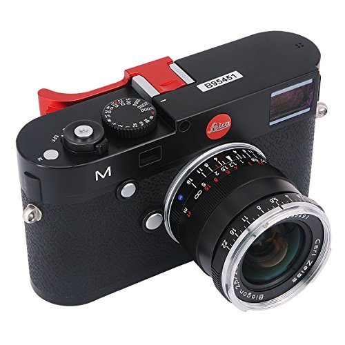 Haoge THB-M24R Metall-Blitzschuh-Daumen-Up-Handgriff für Leica M Typ240 M240, M-P Typ 240 M240P, M Typ262 M262, M-D Typ 262 Kamera, Rot, bessere Balance und Griffigkeit Haoge THB-M24R Metall-Blitzschuh-Daumen-Up-Handgriff für Leica M Typ240 M240, M-P Typ 240 M240P, M Typ262 M262, M-D Typ 262 Kamera, Rot, bessere Balance und Griffigkeit von Haoge