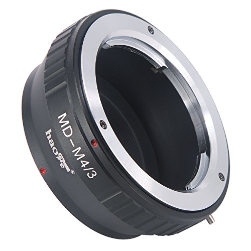 haoge Manuelle Lens Mount Adapter für Minolta Rokkor MD MC Mount-Objektiv zu Olympus und Panasonic Micro Four Thirds MFT m4/3 M43 Mount Kamera von Haoge