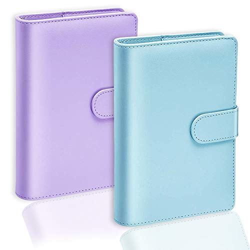 2 Stück a6 Pu-Leder-Notizbuch Ringbuchordner, Weich Notizbuch Pu Kunstleder a6 Format Nachfüllbar, Ringbuch a6 Nachfüllbar, Taschen-Reisebuch 2 Stück a6 Pu-Leder-Notizbuch Ringbuchordner, Weich Notizbuch Pu Kunstleder a6 Format Nachfüllbar, Ringbuch a6 Nachfüllbar, Taschen-Reisebuch von Haohai