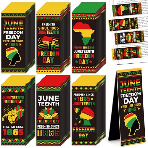 Haooryx Juneteenth Magnetisches Lesezeichen, 72 Stück, schwarze Geschichte, Monat, Lesezeichen, Seitenclip für afroamerikanische BHM-Feier, Geschenk, Party-Dekoration, Schule, Studenten, Belohnung Haooryx Juneteenth Magnetisches Lesezeichen, 72 Stück, schwarze Geschichte, Monat, Lesezeichen, Seitenclip für afroamerikanische BHM-Feier, Geschenk, Party-Dekoration, Schule, Studenten, Belohnung von Haooryx