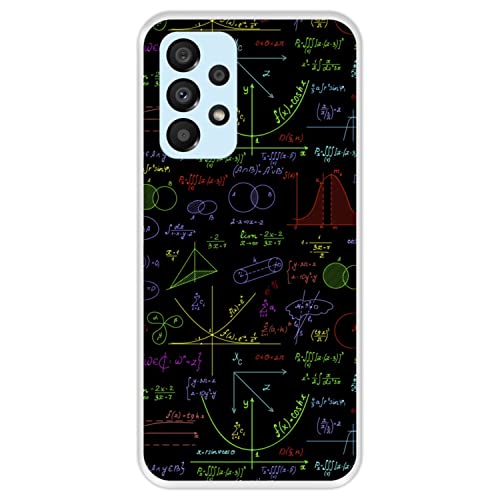 Hapdey Store Silikon Hülle für Samsung Galaxy A33 5G, Mathematische Berechnungen mit Algebra-Plots, Aufgabenlösungen 2, Transparenz Flexibles TPU von Hapdey Store