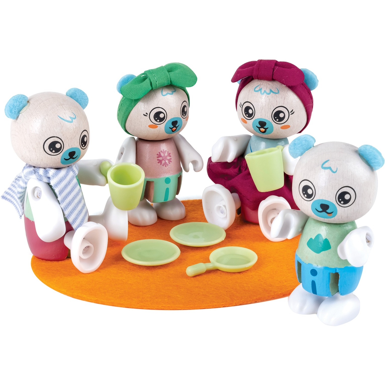 Eisbärfamilie, Spielfigur von Hape