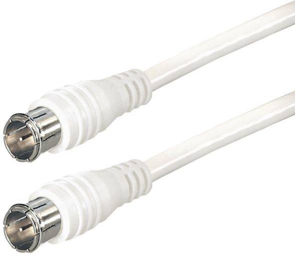 Hapena Antennen-Kabel 2,5m ws 13421 Quick-F-Stecker - Quick-F-Stecker 95dB von Hapena Vertrieb für technische