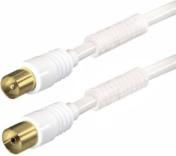 Hapena Antennen-Kabel 2m ws 12721 Koax-Stecker -Koax-Kupplung 110dB Ferrit von Hapena Vertrieb für technische