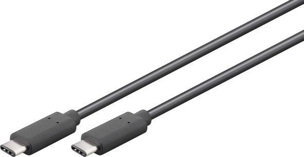 Hapena USB-C-Kabel 1m 3113110102 USB3.1 Gen2 60W PD Stecker/Stecker von Hapena Vertrieb für technische