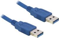 Hapena USB-Kabel 2m USB3AA2 USB 3.0 A-Stecker auf A-Stecker blau von Hapena Vertrieb für technische