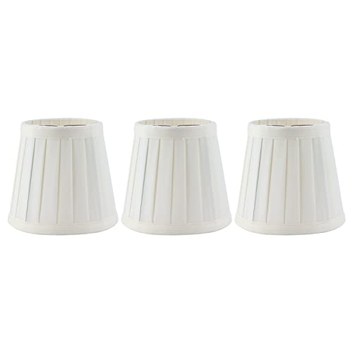 3 Stück Stoff Lampenschirm 12 x 11 x 8 cm Weiß E14 Clip Kronleuchter Wandleuchte Lampenschirm Modern Simple Tischlampenschirme Stehlampe Lampenschirm 3 Stück Stoff Lampenschirm 12 x 11 x 8 cm Weiß E14 Clip Kronleuchter Wandleuchte Lampenschirm Modern Simple Tischlampenschirme Stehlampe Lampenschirm von Hapivida