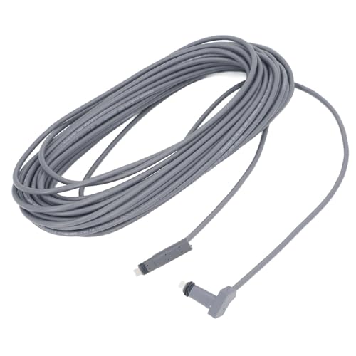 30ft V2 Ersatzkabel, Rechteckiger Satellitenanschluss Hochleistungsgrau Ethernet Draht für Rechteckige V2 Draht von Hapivida