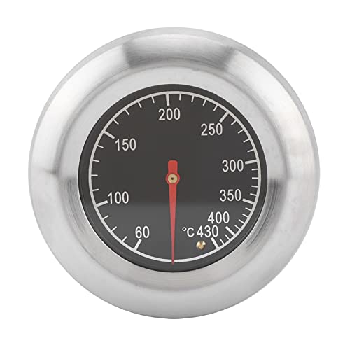 BBQ Thermometer, 60-430℃ / 100-800℉ Edelstahl Röstthermometer Grillthermometer Gasgrillthermometer, Koch Thermometer für Alle Grills und Grillwagen, Ø 76mm von Hapivida
