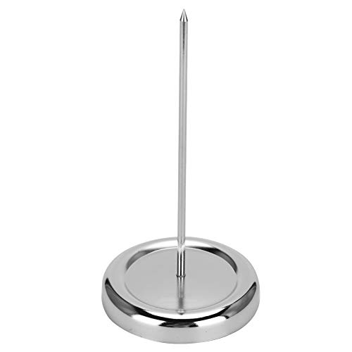 Bill Fork 145x75mm Edelstahl Silber Restaurant Quittung Halter Check Spindel gerade Rod Papier Memo Halter (1 Stück) von Hapivida