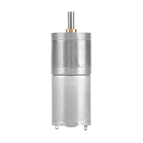 DC 12V Getriebemotor, 25GA -370 hohe Torques Elektrische Mikrogeschwindigkeitsreduzierung Getriebe Motorzentrum Ausgangswelle 25 mm Durchmesser Getriebe für Elektronische (12 V 100 U/min) von Hapivida