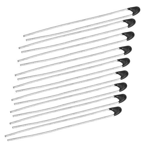 NTC Thermistoren Widerstand, 10-teiliger Temperatursensor mit hoher Genauigkeit Einschaltstrombegrenzer Temperatur sensor (10K-B3435-L30)) von Hapivida