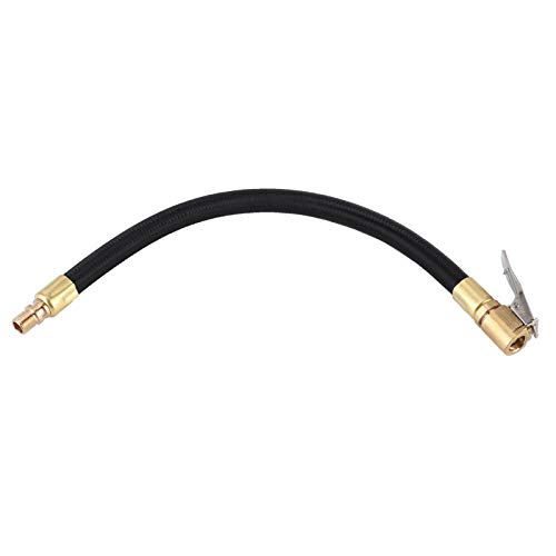 Reifenventil Verlängerungsrohr 5/16 Zoll x 32 TPI Ventilverlängerung Autoventil Flexible Reifenventilverlängerungen mit Ganzmetall Luftfutter für Auto Motorrad Fahrrad (1 PCS) von Hapivida